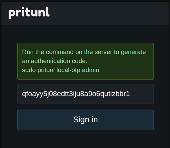 pritunl_login_local_otp